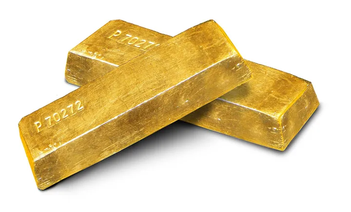 Photo d’origine : Des lingots d'or
